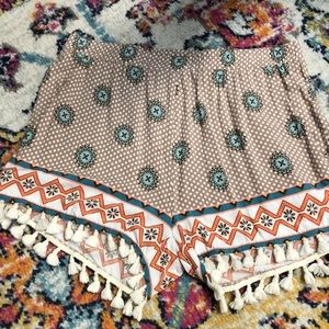 Casual tassel shorts
